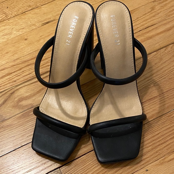 Forever 21 Shoes - Forever 21 strappy heeled sandals